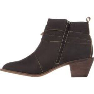 Kelsi Dagger Brooklyn Kingston Ankle Boot Black Size 9.5 Anthropologie